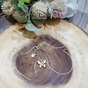 LUCKY brand gold‎ jeweled butterfly necklace